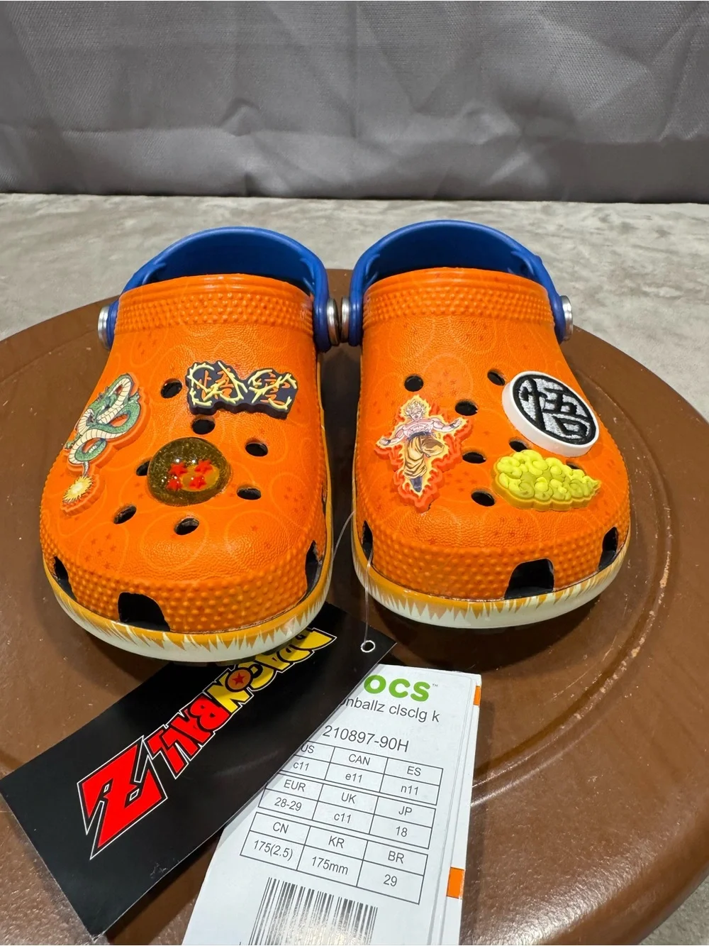 CROCS x Dragon Ball Z Orange Clogs